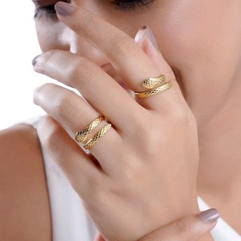 Žiedas "Textured Wrap" - Emberly
