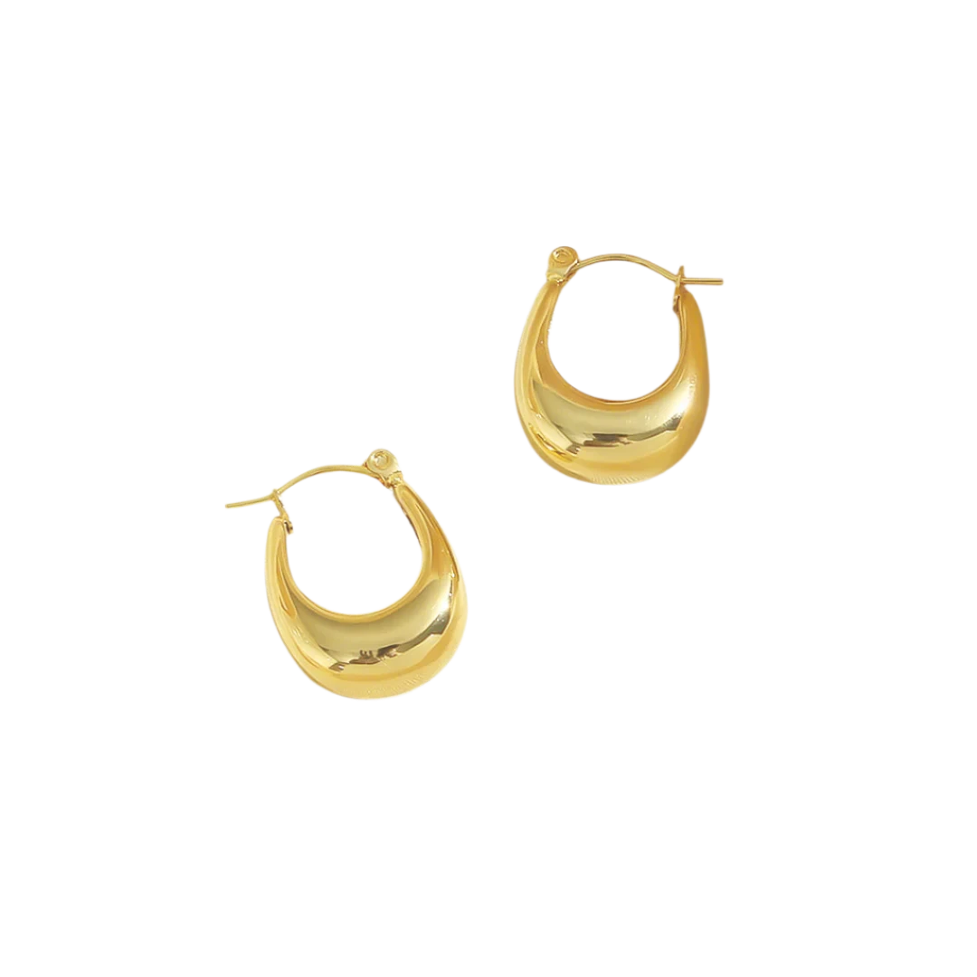 Auskarai "Bold Hoops" - Emberly