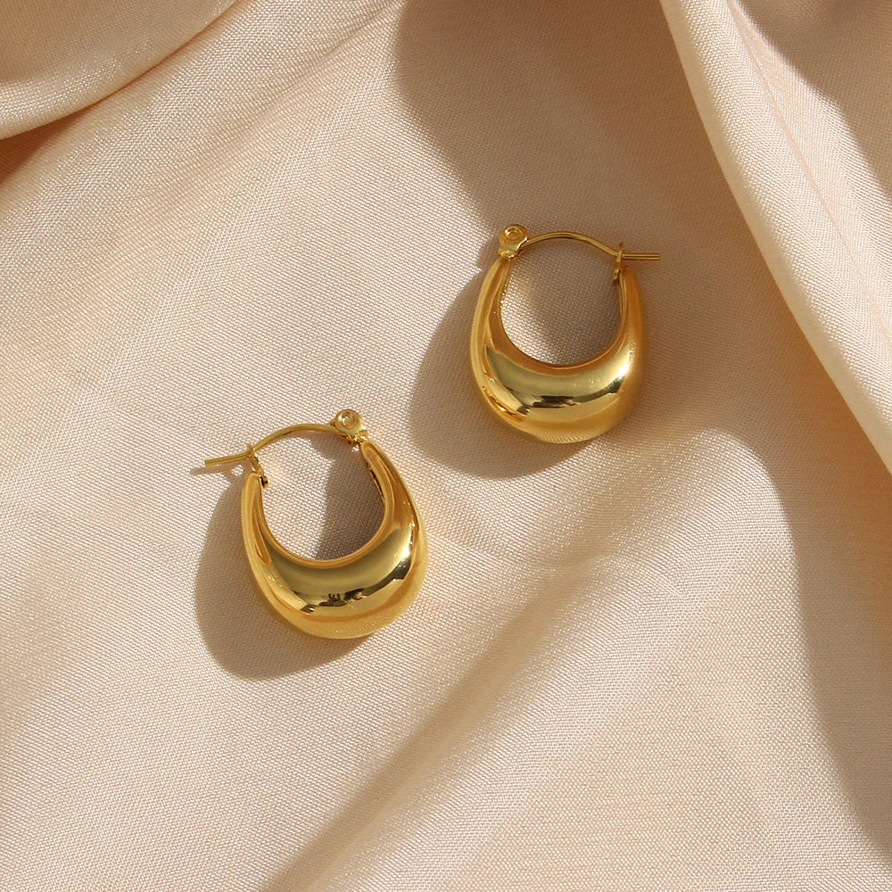 Auskarai "Bold Hoops" - Emberly