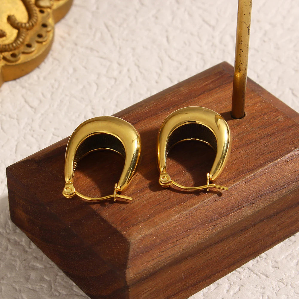 Auskarai "Bold Hoops" - Emberly