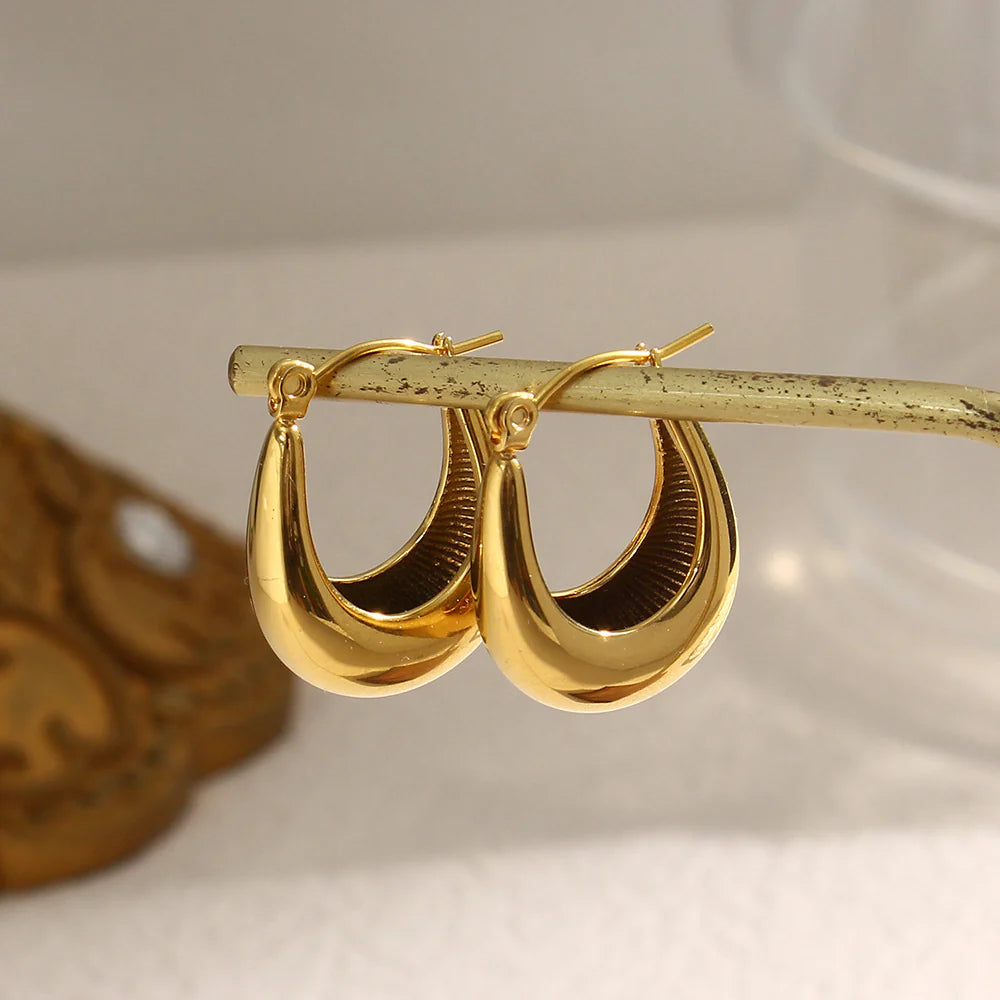 Auskarai "Bold Hoops" - Emberly
