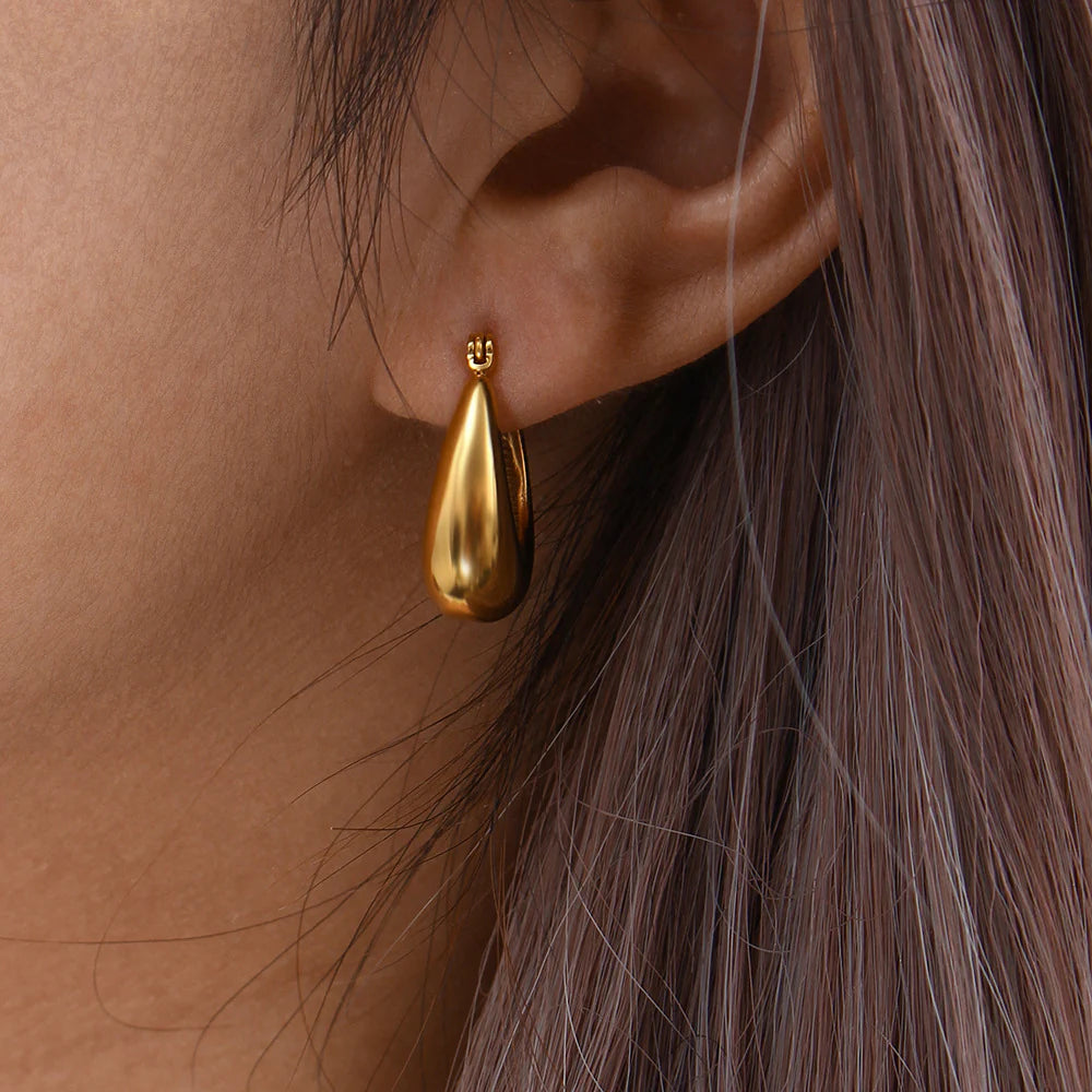 Auskarai "Bold Hoops" - Emberly