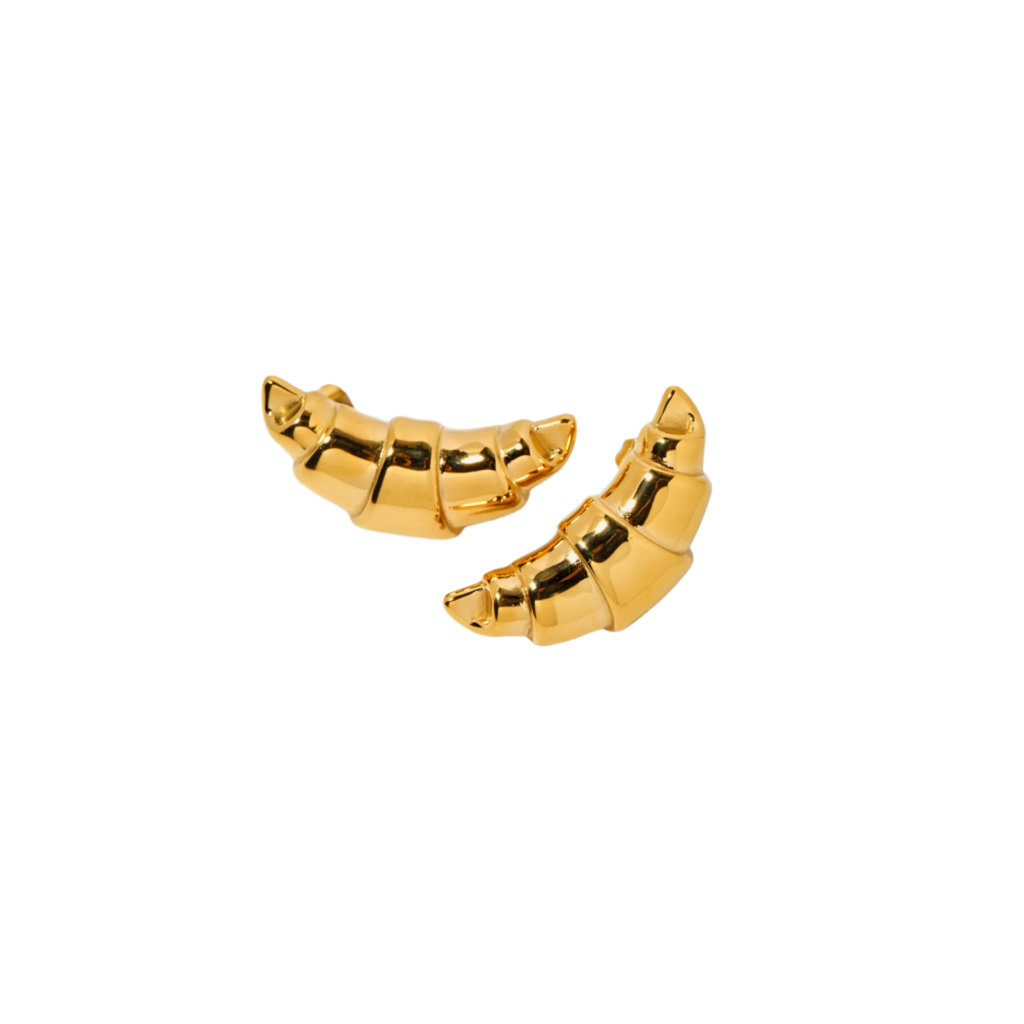 Auskarai "Croissant" - Emberly