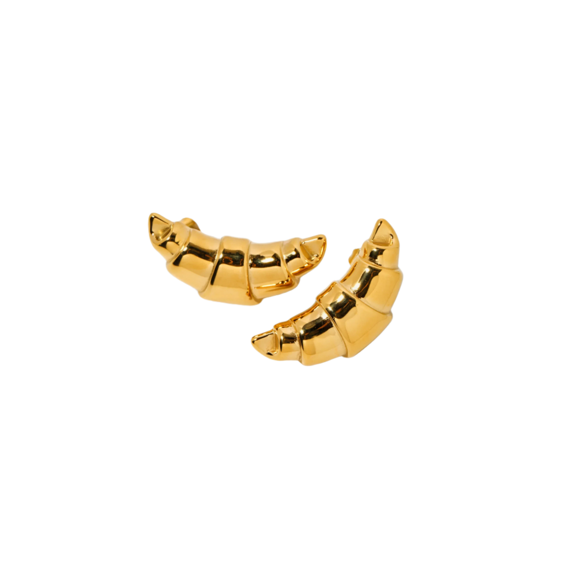 Auskarai "Croissant" - Emberly