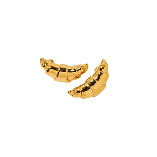 Auskarai "Croissant" - Emberly