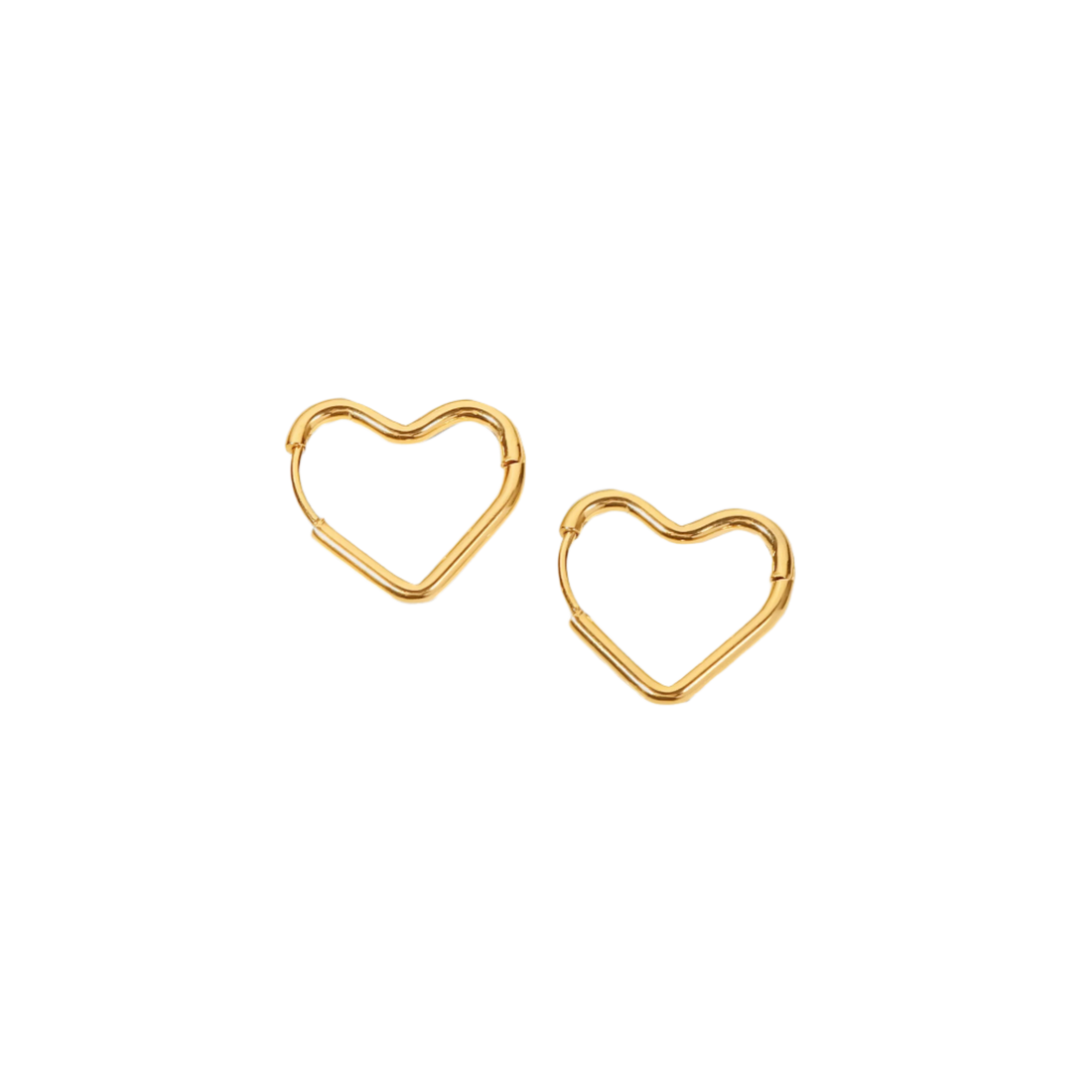 Auskarai "Heart" - Emberly