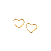 Auskarai "Heart" - Emberly