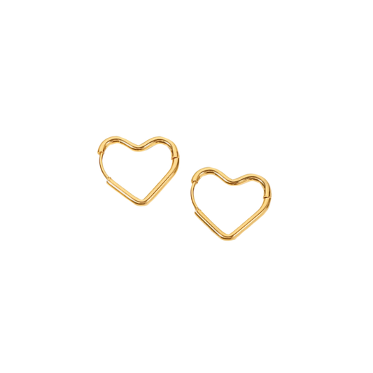 Auskarai "Heart" - Emberly