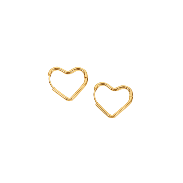 Auskarai "Heart" - Emberly