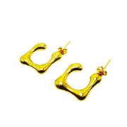 Auskarai "U Shape Hoop" - Emberly