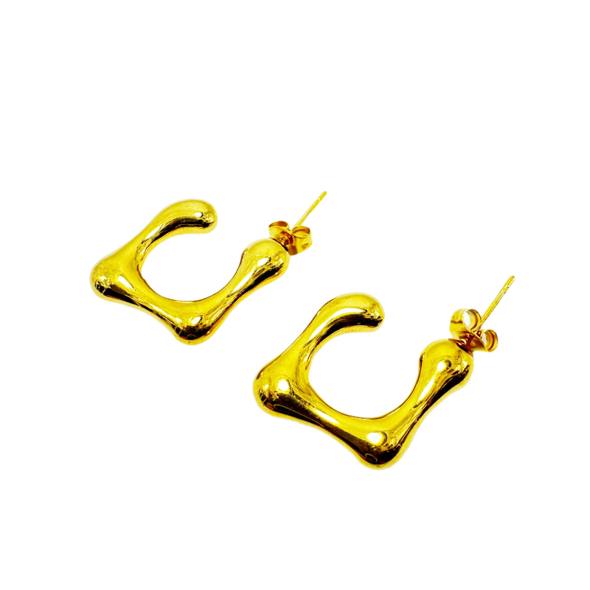 Auskarai "U Shape Hoop" - Emberly
