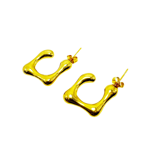 Auskarai "U Shape Hoop" - Emberly