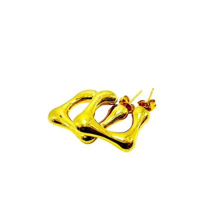 Auskarai "U Shape Hoop" - Emberly