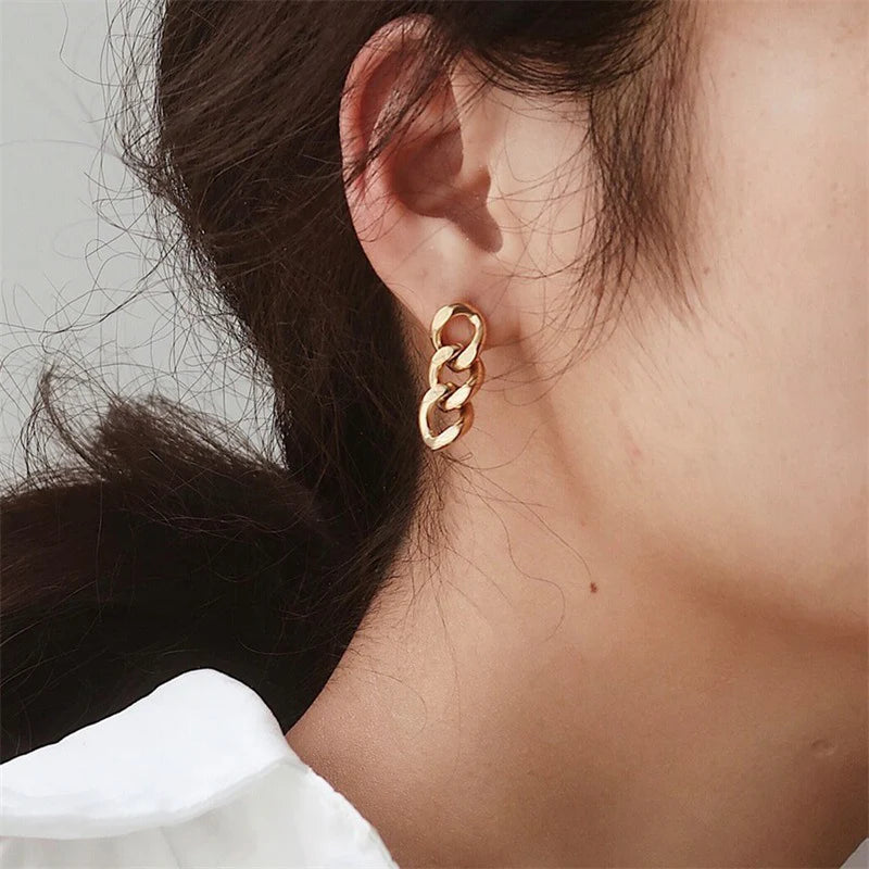 Earrings "Chain"