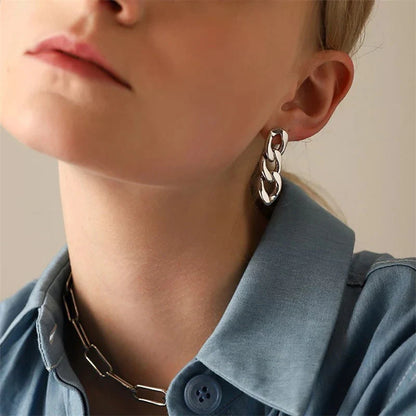 Earrings "Chain"