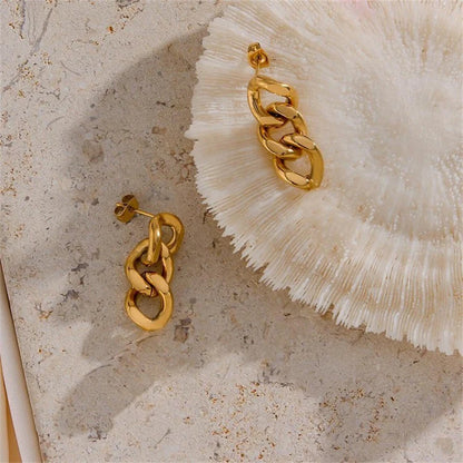 Earrings "Chain"