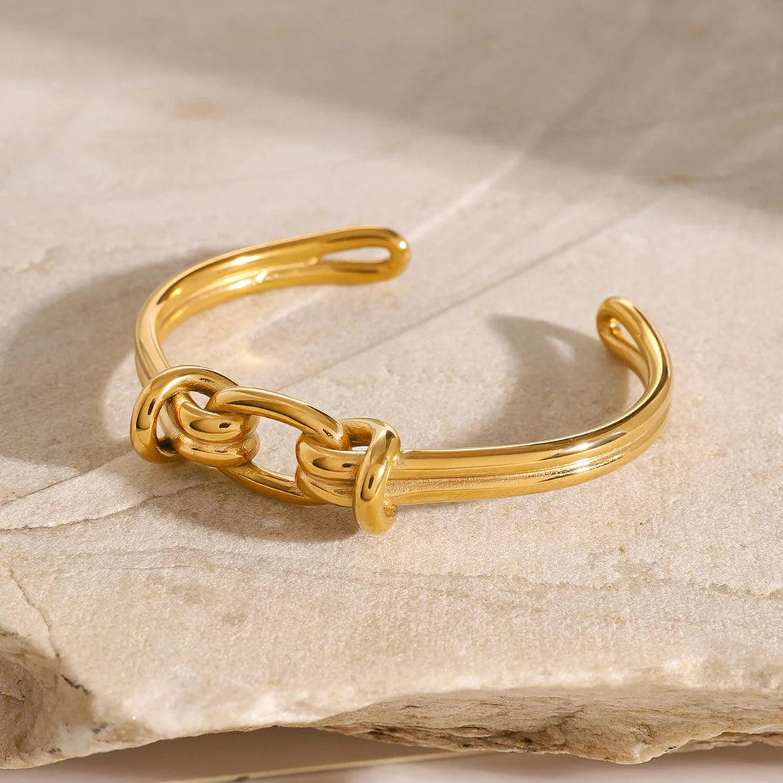 Apyrankė "Knot Cuff Bangle" - Emberly