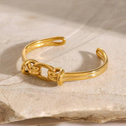 Apyrankė "Knot Cuff Bangle" - Emberly