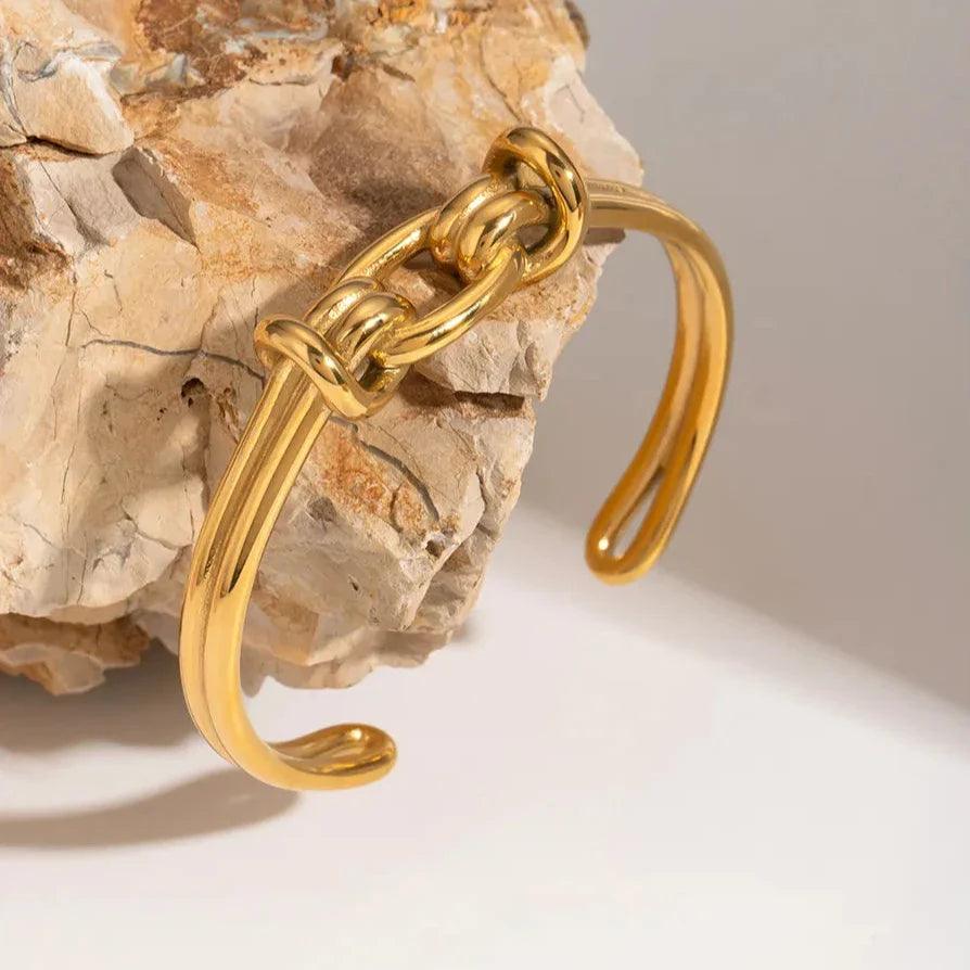 Apyrankė "Knot Cuff Bangle" - Emberly