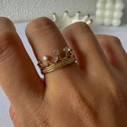 Žiedas "Crown" - Emberly