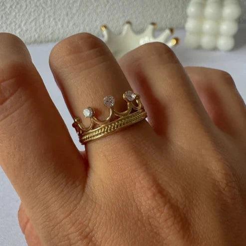 Žiedas "Crown" - Emberly