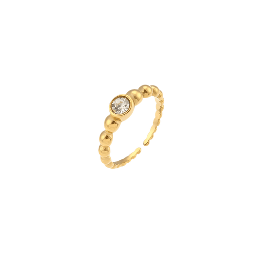Žiedas "Beaded Diamond" - Emberly