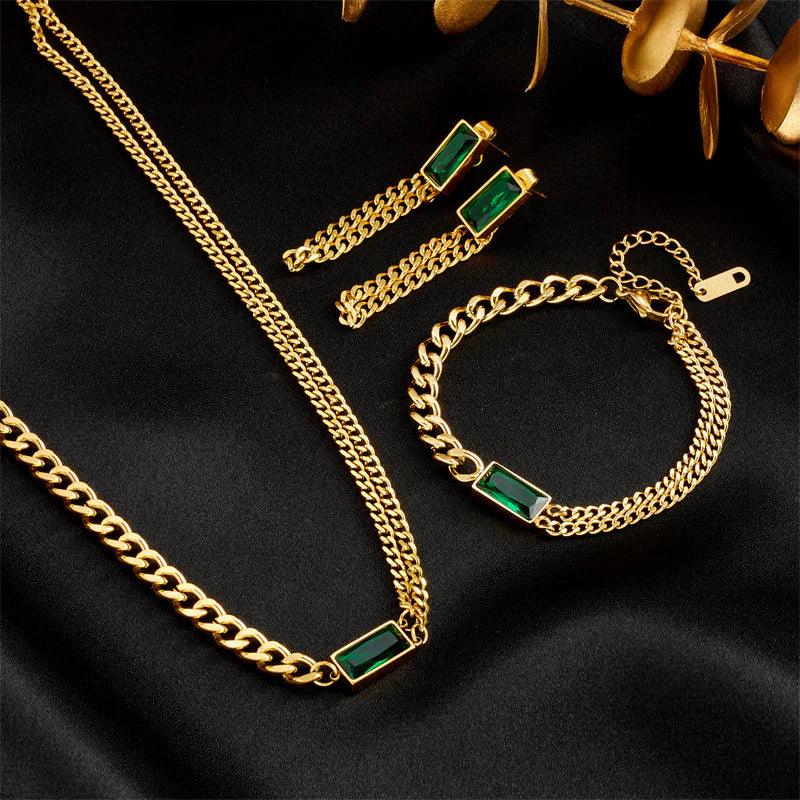 Rinkinys "Emerald Glow Set" - Emberly