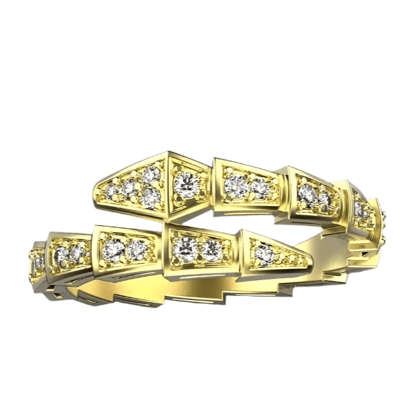 Žiedas "Geometric Crystal" - Emberly
