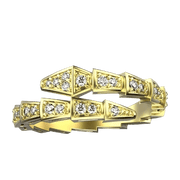 Žiedas "Geometric Crystal" - Emberly