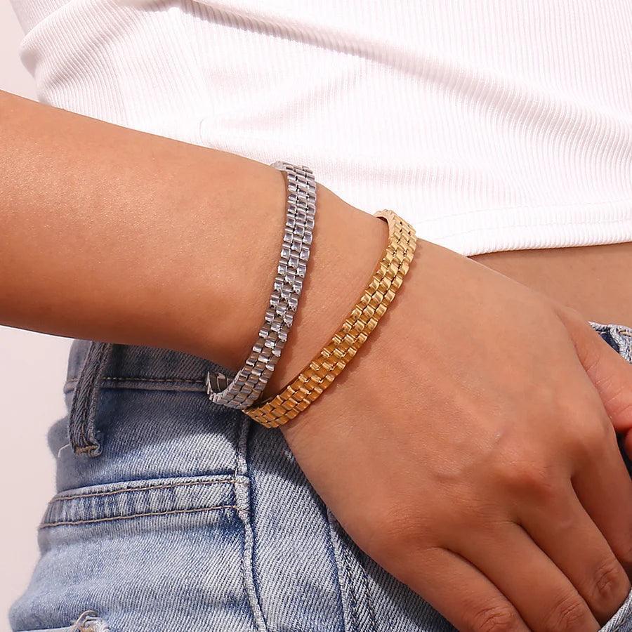 Apyrankė "Grid Cuff" - Emberly