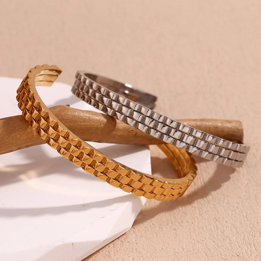 Apyrankė "Grid Cuff" - Emberly